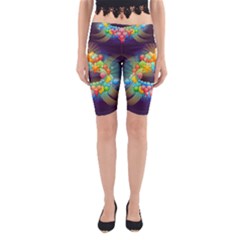 Badge Abstract Abstract Design Yoga Cropped Leggings by Nexatart