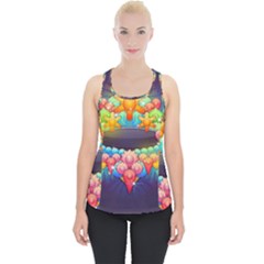 Badge Abstract Abstract Design Piece Up Tank Top by Nexatart