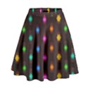 Lanterns Background Lamps Light High Waist Skirt View1