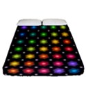 Background Colorful Geometric Fitted Sheet (Queen Size) View1