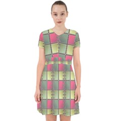 Seamless Pattern Seamless Design Adorable In Chiffon Dress