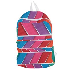 Abstract Background Colorful Foldable Lightweight Backpack