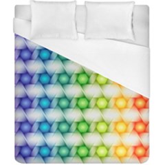 Background Colorful Geometric Duvet Cover (california King Size)