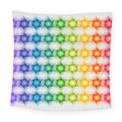 Background Colorful Geometric Square Tapestry (large) by Nexatart