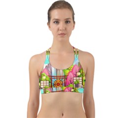 Zen Garden Japanese Nature Garden Back Web Sports Bra by Nexatart