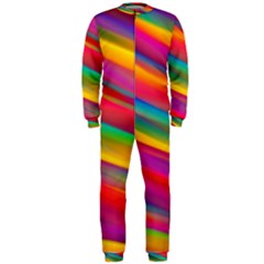 Colorful Background Onepiece Jumpsuit (men)  by Nexatart