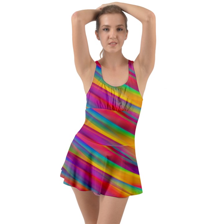 Colorful Background Swimsuit