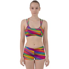 Colorful Background Women s Sports Set by Nexatart