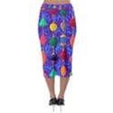 Colorful Background Stones Jewels Midi Pencil Skirt View2