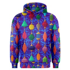 Colorful Background Stones Jewels Men s Overhead Hoodie