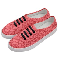 Background Hearts Love Women s Classic Low Top Sneakers by Nexatart