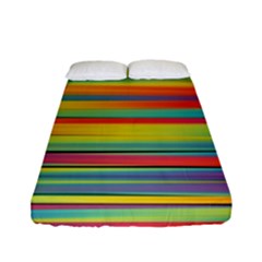 Colorful Background Fitted Sheet (full/ Double Size) by Nexatart