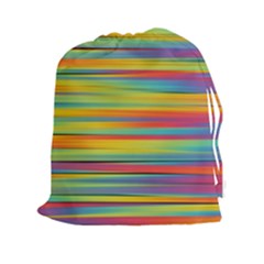 Colorful Background Drawstring Pouches (xxl)