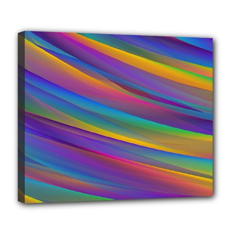 Colorful Background Deluxe Canvas 24  X 20   by Nexatart