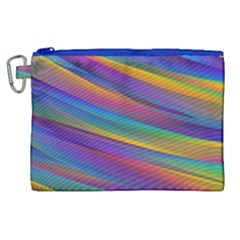 Colorful Background Canvas Cosmetic Bag (xl)