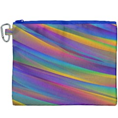 Colorful Background Canvas Cosmetic Bag (xxxl) by Nexatart