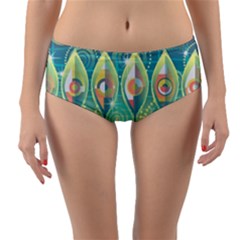 Background Landscape Surreal Reversible Mid-waist Bikini Bottoms by Nexatart