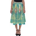 Background Landscape Surreal Perfect Length Midi Skirt View1