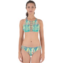 Background Landscape Surreal Perfectly Cut Out Bikini Set