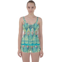 Background Landscape Surreal Tie Front Two Piece Tankini by Nexatart