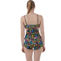 Presents Gifts Background Colorful Boyleg Tankini Set  View2