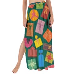 Presents Gifts Background Colorful Maxi Chiffon Tie-up Sarong by Nexatart