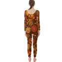 Pattern Background Ethnic Tribal Long Sleeve Catsuit View2