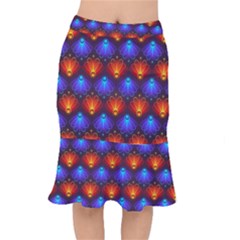 Background Colorful Abstract Mermaid Skirt