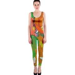 Background Colorful Abstract Onepiece Catsuit by Nexatart