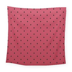 Watermelon Minimal Pattern Square Tapestry (large) by jumpercat