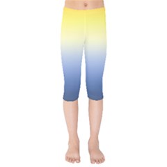 Sun Goes Down Kids  Capri Leggings 