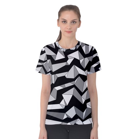 Polynoise Lowpoly Women s Cotton Tee by jumpercat