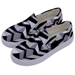 Polynoise Lowpoly Kids  Canvas Slip Ons by jumpercat