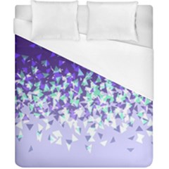 Purple Disintegrate Duvet Cover (california King Size) by jumpercat