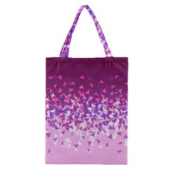 Pink Disintegrate Classic Tote Bag by jumpercat