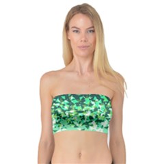 Green Disintegrate Bandeau Top by jumpercat