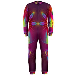 Abstract Bright Colorful Background Onepiece Jumpsuit (men)  by Nexatart