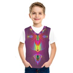 Abstract Bright Colorful Background Kids  Sportswear