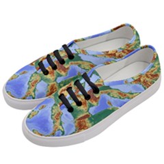 Italy Alpine Alpine Region Map Women s Classic Low Top Sneakers by Nexatart