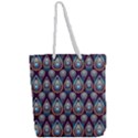 Seamless Pattern Pattern Full Print Rope Handle Tote (Large) View2