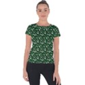 Dinosaurs Green Short Sleeve Sports Top  View1