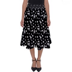 Dinosaurs Black Perfect Length Midi Skirt