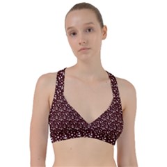 Dinosaurs Red Sweetheart Sports Bra