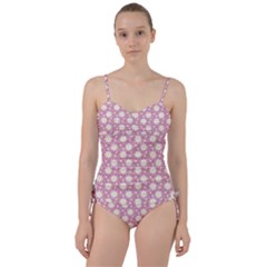 Daisy Dots Pink Sweetheart Tankini Set by snowwhitegirl