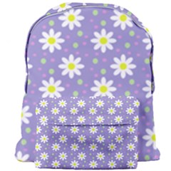 Daisy Dots Violet Giant Full Print Backpack by snowwhitegirl