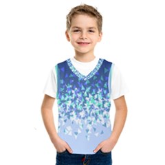 Blue Disintegrate Kids  Sportswear by jumpercat