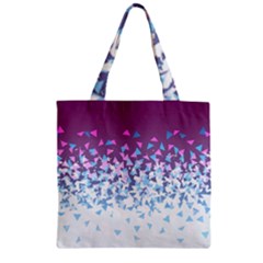 Disintegrate Carnivale Zipper Grocery Tote Bag by jumpercat