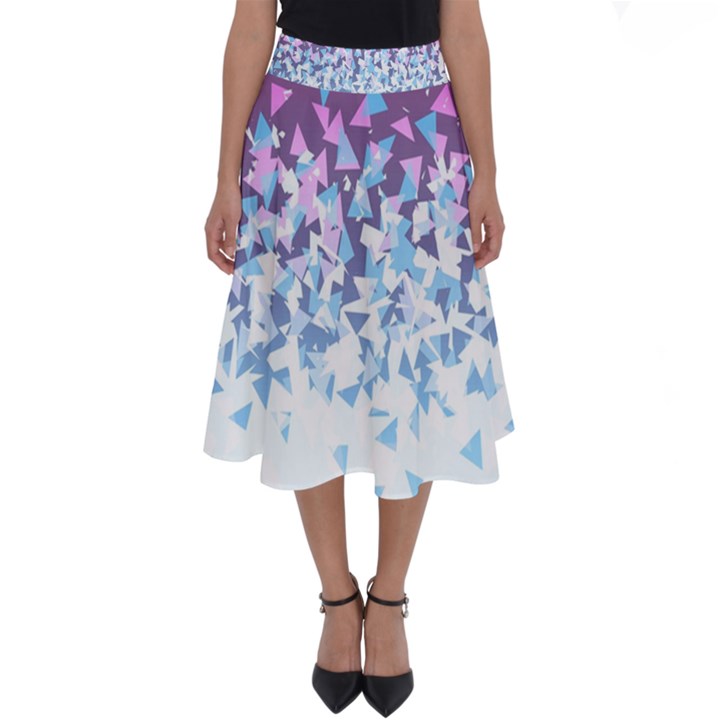 Disintegrate Carnivale Perfect Length Midi Skirt