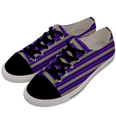 Color Line 1 Men s Low Top Canvas Sneakers by jumpercat