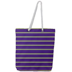 Color Line 1 Full Print Rope Handle Tote (large)